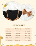 Queenstyle Newborn Baby Girl Clothes, Long Sleeve Ruffle Romper Jumpsuit Cute Infant Girl Fall Winter Outfits with Headband - Image 7